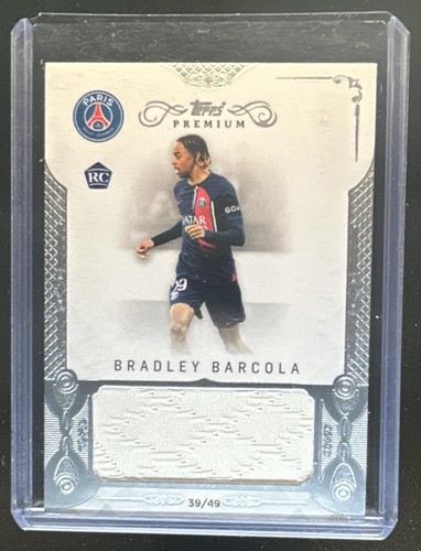 Bradley Barcola 2024 Topps PSG Premium /49