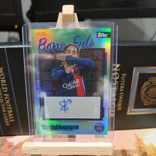 Bradley Barcola 2025 Topps PSG Team Set /99