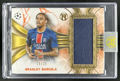 Bradley Barcola 2024 Topps Reverence Orange /25