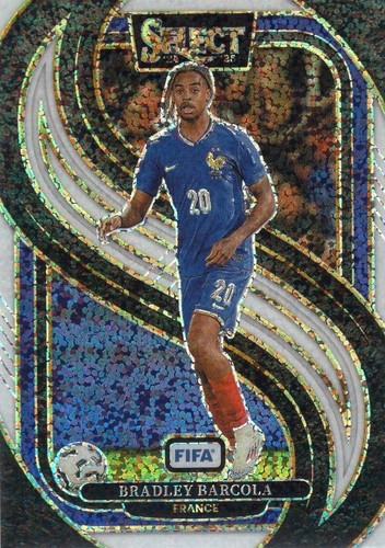 Bradley Barcola 2024 Panini Select Blanco Brillante