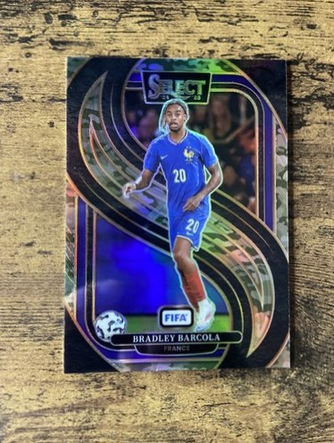 Bradley Barcola 2024 Panini Select Blue