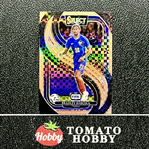 Bradley Barcola 2024 Panini Select Bronze Chessboard /75