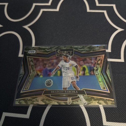 Bradley Barcola 2024 Panini Select Camo Prizm 100/135
