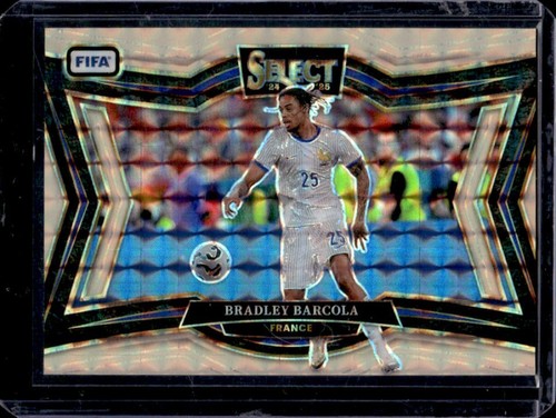 Bradley Barcola 2024 Panini Select Field Naranja Fluorescente /125