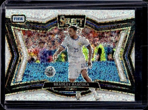 Bradley Barcola 2024 Panini Select Field White Sparkle #203