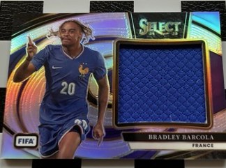 Bradley Barcola 2024 Panini Select FIFA
