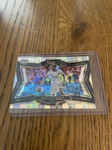 Bradley Barcola 2024 Panini Select FIFA Ice Prizm