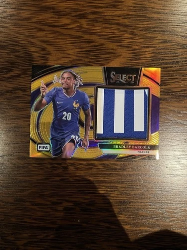 Bradley Barcola 2024 Panini Select ORO Prizm /10