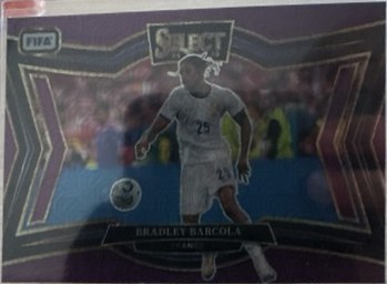 Bradley Barcola 2024 Panini Select Purple #203