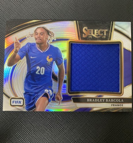 Bradley Barcola 2024 Panini Select Silver