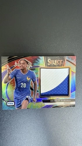 Bradley Barcola 2024 Panini Select Tie-Dye Prizm /25