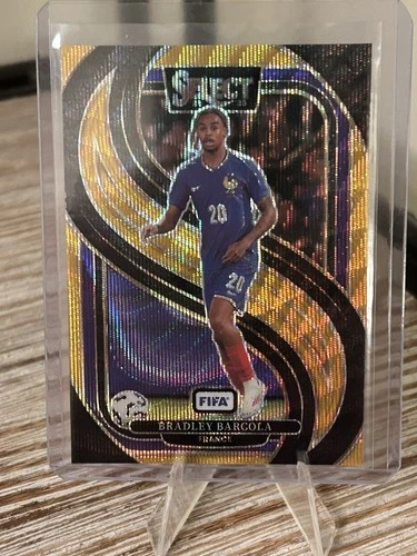 Bradley Barcola 2024 Panini Select True Gold /10