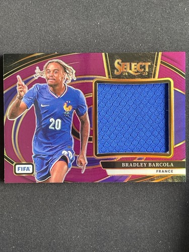 Bradley Barcola 2024 Panini Select Viola /49