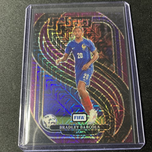 Bradley Barcola 2024 Panini Select Viola Mojo Prizm #172