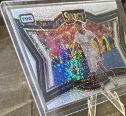 Bradley Barcola 2024 Panini Select White Sparkle #203