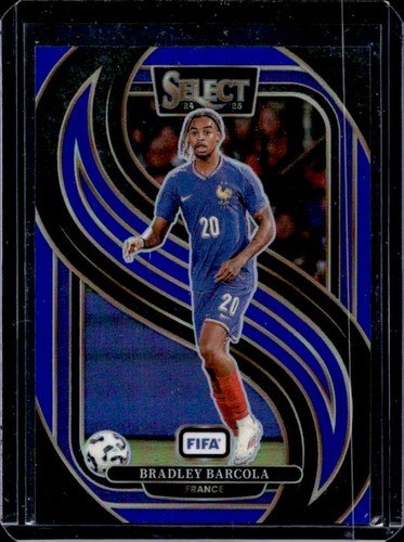 Bradley Barcola 2024 Panini Seleziona FIFA Blu #172