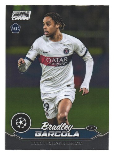 Bradley Barcola 2023 Topps Stadium Club Chrome