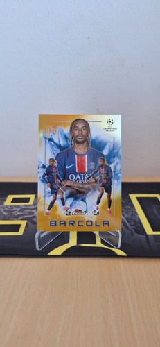 Bradley Barcola 2024 Topps UCC Finest Gold /50
