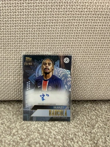 Bradley Barcola 2024 Topps UCC Gold /49