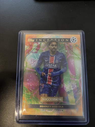 Bradley Barcola 2024 Topps UCC Inception /5