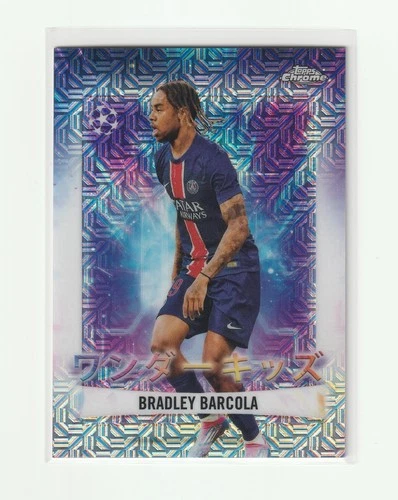 Bradley Barcola 2024 Topps UEFA
