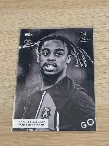 Bradley Barcola 2024 Topps UEFA Simplicidad