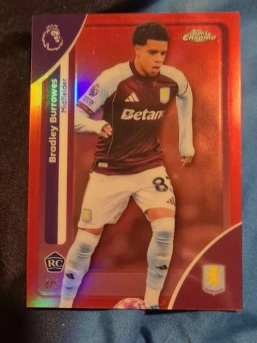 Bradley Burrowes 2026 Topps Chrome /05