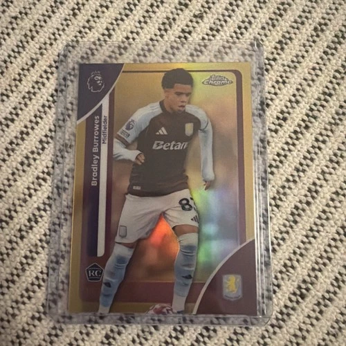 Bradley Burrowes 2025 Topps Chrome Gold /50