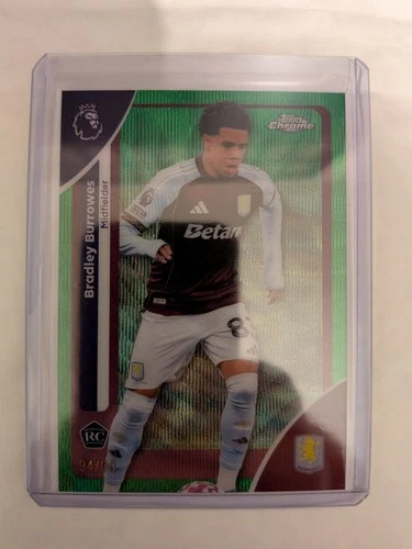 Bradley Burrowes 2026 Topps Chrome Green Wave /99