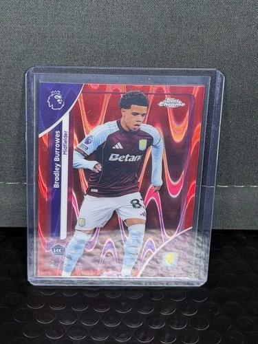 Bradley Burrowes 2025 Topps Chrome Red Wave /5