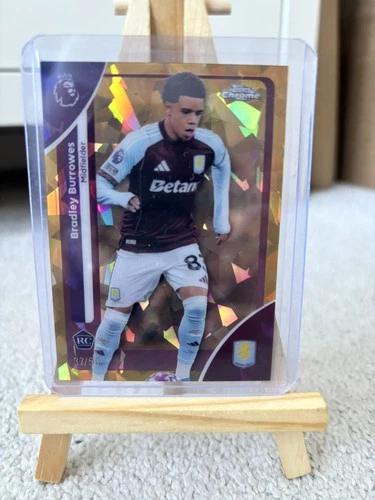 Bradley Burrowes 2025 Topps Chrome Sapphire /50