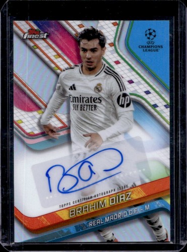 Brahim Díaz 2024 Topps Finest