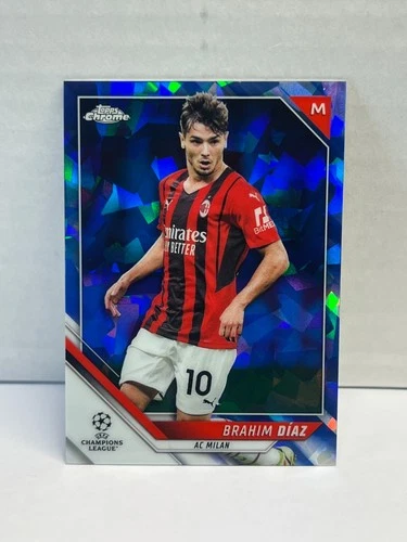 Brahim Diaz 2021 Topps Chrome Sapphire