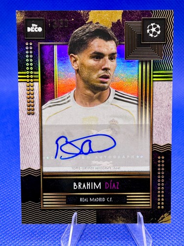 Brahim Diaz 2025 Topps Deco /50