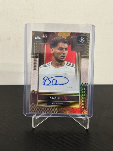 Brahim Diaz 2025 Topps Deco Red /5
