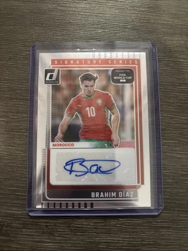 Brahim Diaz 2022 Panini Donruss 25/26