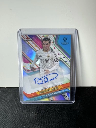 Brahim Diaz 2024 Topps Finest /25