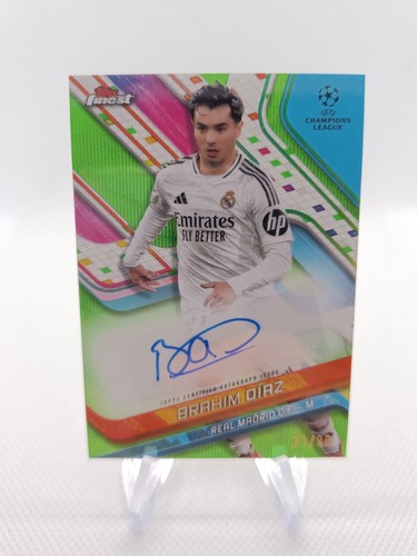 Brahim Diaz 2024 Topps Finest /90