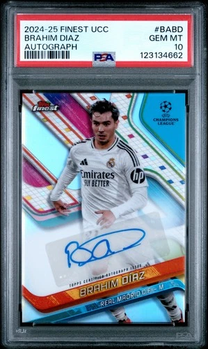 Brahim Diaz 2024 Topps Finest