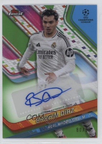 Brahim Diaz 2024 Topps Finest /99