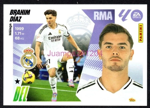 Brahim Diaz 2025 Panini Liga Este