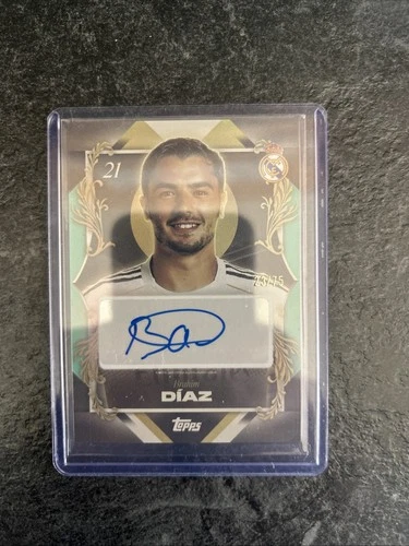 Brahim Diaz 2025 Topps Los Blancos Real Madrid 23/75