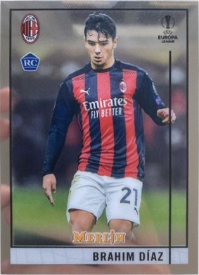 Brahim Diaz 2020 Topps Merlin Chrome