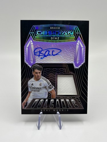 Brahim Diaz 2024 Panini Obsidian Volcanic /50