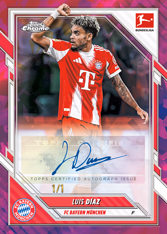Brahim Diaz 2025 Topps Real Madrid Topps Team Set /50