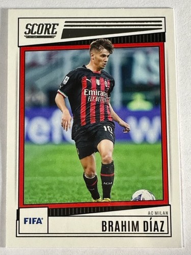 Brahim Diaz 2022 Panini Score