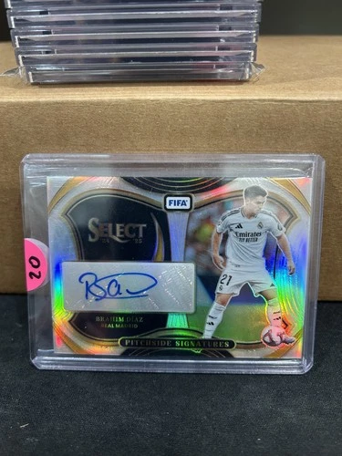 Brahim Diaz 2024 Panini Select Argento