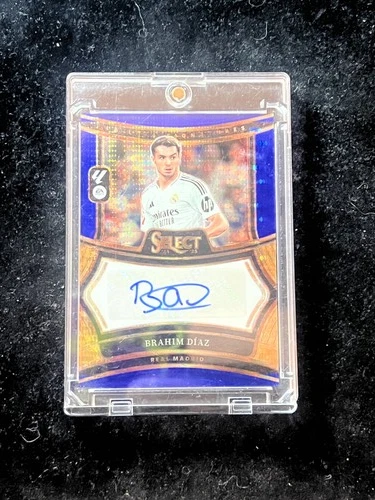Brahim Diaz 2024 Panini Select Blue Pulsar