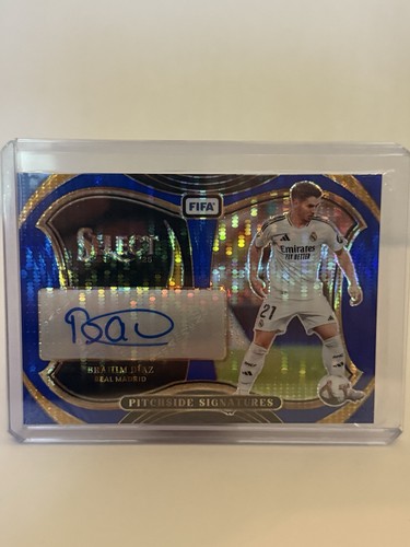 Brahim Diaz 2024 Panini Select FIFA Azul