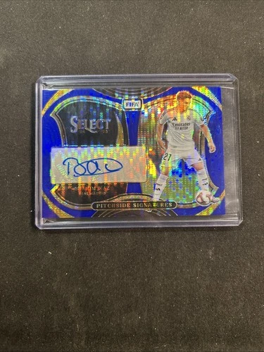 Brahim Diaz 2024 Panini Select FIFA Blue Pulsar